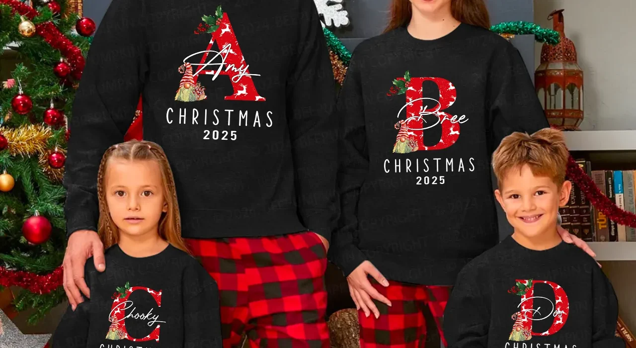 Cozy & Cute: Family Matching Christmas Shirts You’ll Love This Holiday Season