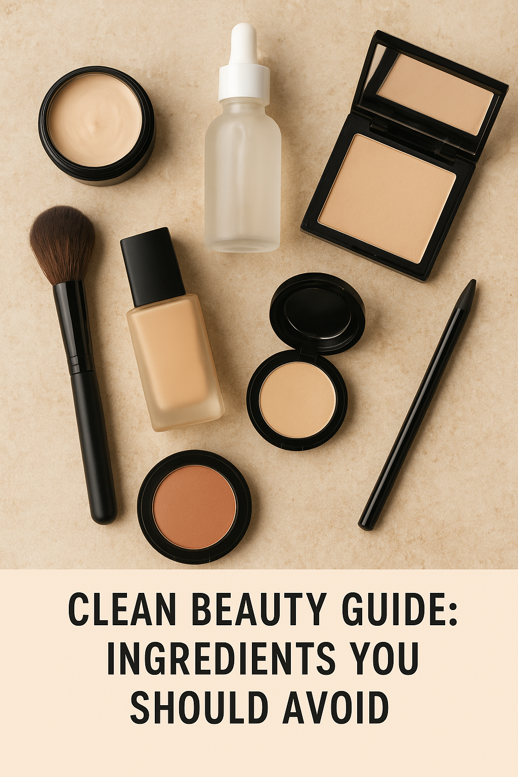 clean beauty guide: ingredients you should avoid